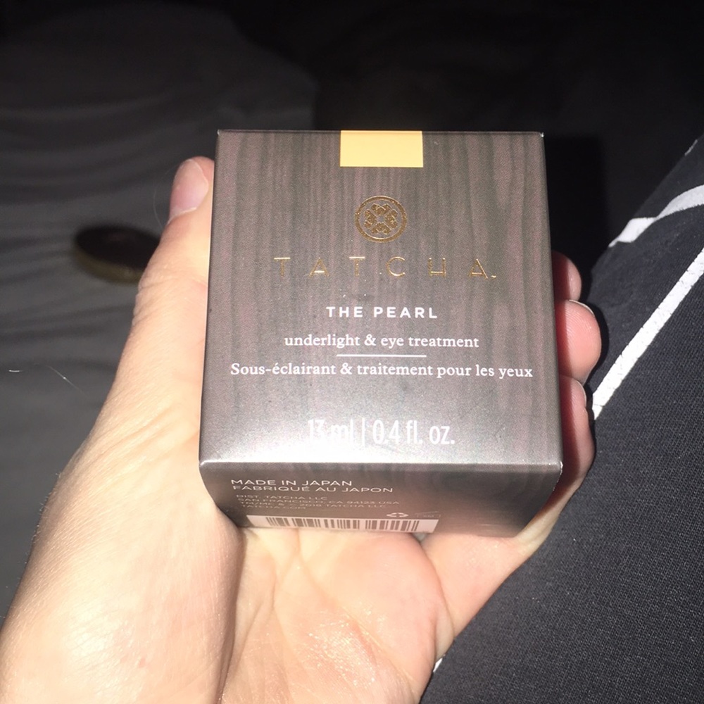 tatcha underreye cream ! color soft light